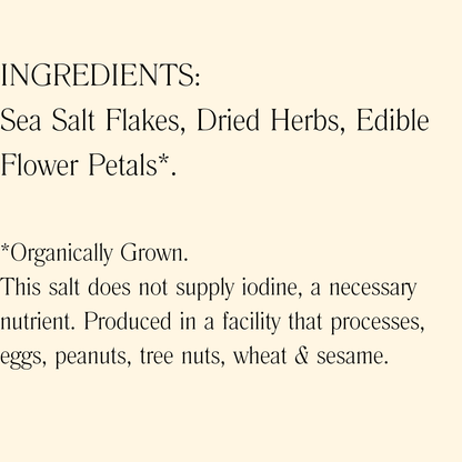 floral garnishing salt, potion-themed cocktail salt, RPG party drink garnish, edible flower salt blend, fantasy game night accessories, Flouwer Co. floral salt, eco-friendly garnishing salt, cocktail rim salt with flowers, tabletop party garnish