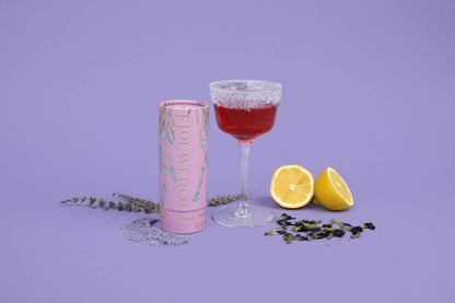 floral finishing sugar, Flouwer Co. cocktail sugar, DnD themed party snacks, potion drink garnish, natural cocktail rim sugar, edible flowers sugar, eco-friendly RPG gift, floral sugar tube for gamers, fantasy-themed baking sugar