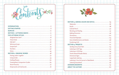 hand lettering book, lettering guide for beginners, how to draw letters, calligraphy and typography workbook, creative lettering tutorial, art of hand-drawn words, brush lettering practice, modern calligraphy techniques, lettering inspiration book, traceable lettering pages, interactive drawing book, beginner calligraphy guide, DIY letter art