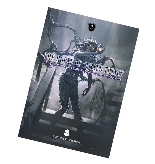 D&D 5e horror one-shot, haunted house DnD adventure, 5e cursed object mystery, Dungeons and Dragons spooky one-shot, 5e one-shot for Halloween, quick DnD horror adventure, necromancer themed one-shot, Raincroft Manor DnD, horror one-shot with maps, haunted mansion 5e module