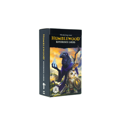 Humblewood box set, Hit Point Press Humblewood, 5e campaign setting, Humblewood RPG book, Everden setting DnD, birdfolk player race, humblefolk DnD races, Alderheart city setting, 5e adventure level 1–5, new DnD monsters and items, forest-themed fantasy setting, tabletop RPG starter box, Great Rhythm Humblewood, DnD forest fire campaign