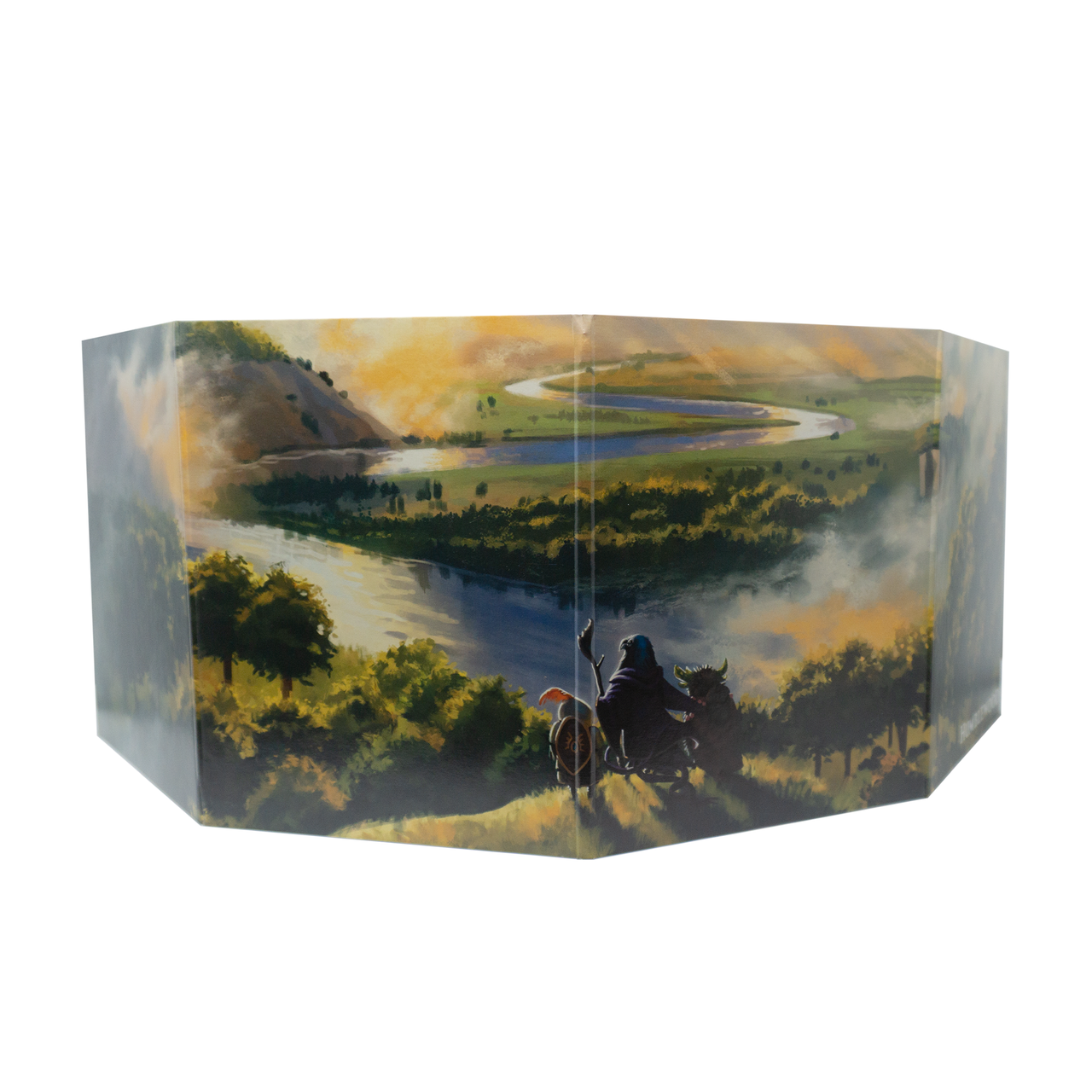 Humblewood GM screen, Hit Point Press GM screen, Humblewood DnD accessories, D&D 5E GM screen 2014 edition, Humblewood campaign tools, tabletop RPG screen, birdfolk RPG setting, GM quick reference panel, Humblewood forest setting, Rogue & Rye tabletop collection, 5E compatible game master screen, fantasy RPG accessories, Humblewood gift ideas, illustrated GM screen.