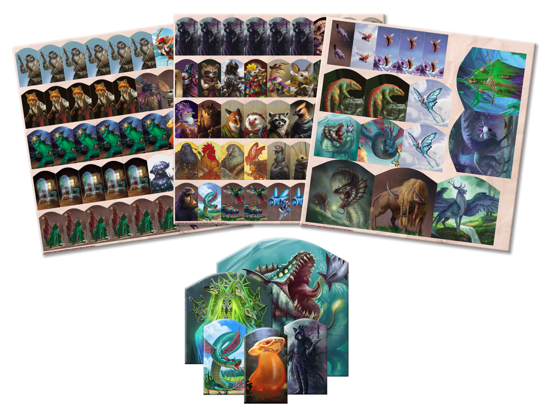 humblewood tales box set, humblewood expansion, hit point press humblewood, 5e humblewood adventures, alderheart traveler’s guide, humblewood standees, humblewood maps, humblewood reference cards, 5e adventure levels 3-8, woodland fantasy rpg, birdfolk ttrpg setting, rogue & rye tabletop collection, humblewood premium box, 5e monster items lore book