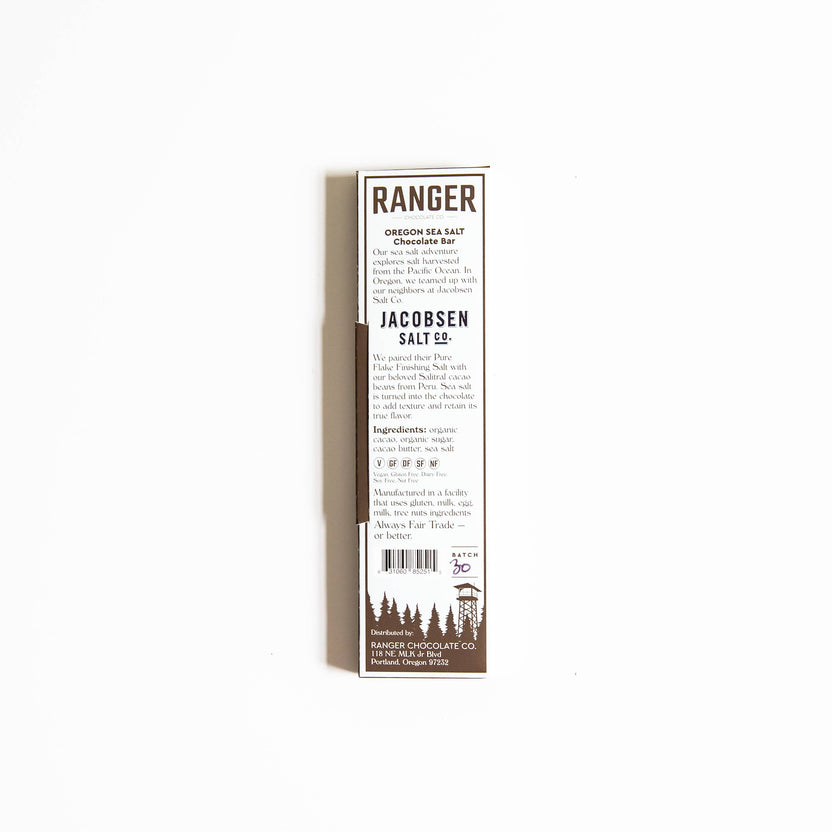 oregon sea salt chocolate bar, salted dark chocolate, jacobsen salt chocolate, ranger chocolate co., salitral cacao peru, oregon coast artisan foods, small batch chocolate portland, chocolate with sea salt, premium organic cacao, bean to bar chocolate, fair trade chocolate gifts, gourmet salted chocolate, pacific northwest specialty foods, rogue and rye artisan foods, chocolate collabs oregon, artisan sea salt chocolate, handcrafted chocolate bars, mineral rich sea salt chocolate, unique chocolate gifts, su