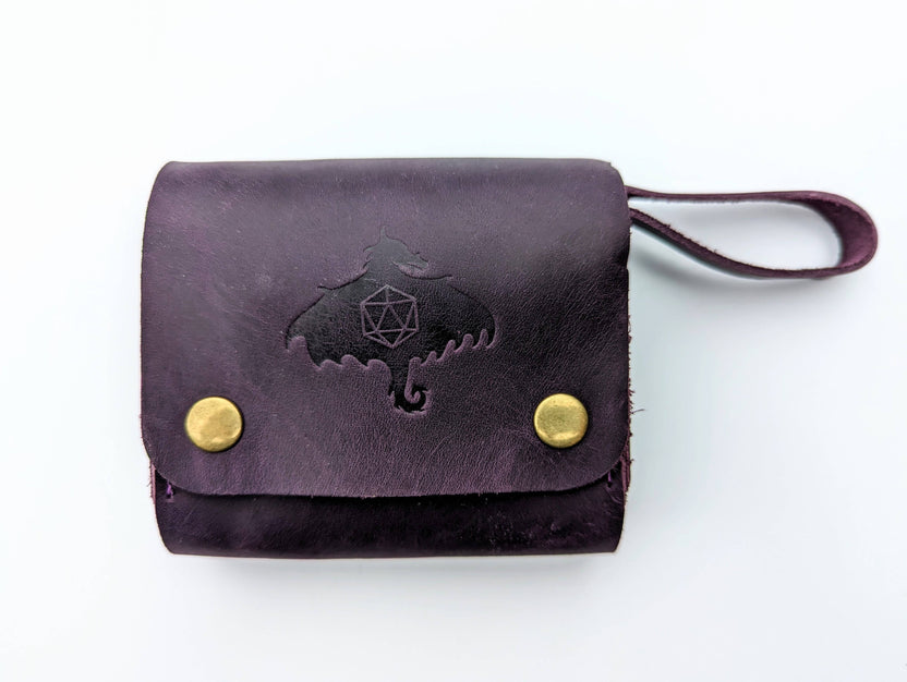 leather dice pouch, DnD potion pouch, cosplay belt pouch, NTSD leather pouch, Ren Faire accessories, dice vial pouch, genuine leather game pouch, foraging pouch, tabletop RPG gear, glass vial dice pouch