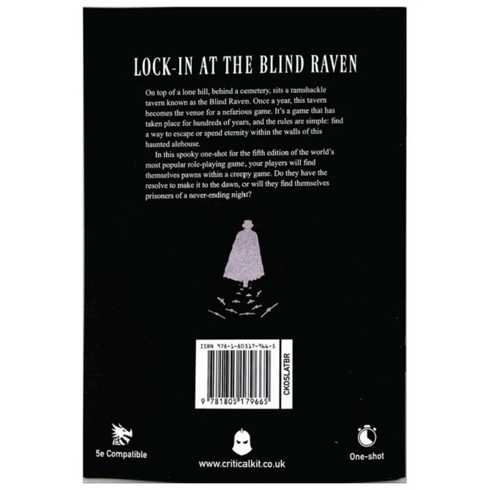 Lock-In at the Blind Raven – 5e One-Shot Adventure