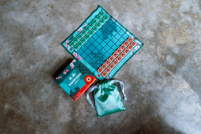 Hasami Shogi game, Hasami Shogi board game, Hasami Shogi Japan, Scissor Chess game, scissor chess board game, Shogi variant game, Japanese abstract strategy game, 2 player strategy game, 2 player board game ages 6 and up, 20 minute strategy game, family strategy board game, classic games collection, LUDOS Collection, LUDOS Asia, volume 1 LUDOS Asia, preserve games of the past, samurai strategy game, capture by sandwiching pieces game, five in a row strategy game, educational strategy game for kids, travel f