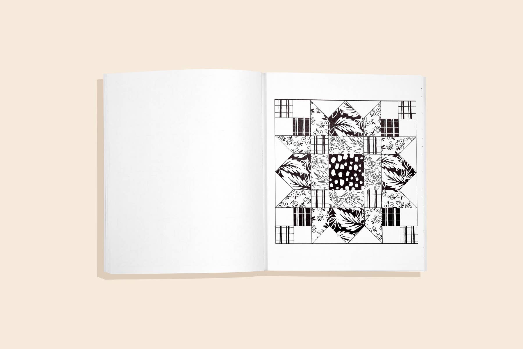 modern quilting coloring book, quilt block coloring pages, Stephanie Sliwinski coloring book, quilting art book, coloring book for quilters, quilt-inspired coloring designs, relaxing quilt coloring book, adult coloring quilting patterns, Moda Fabrics coloring, creative quilting gift