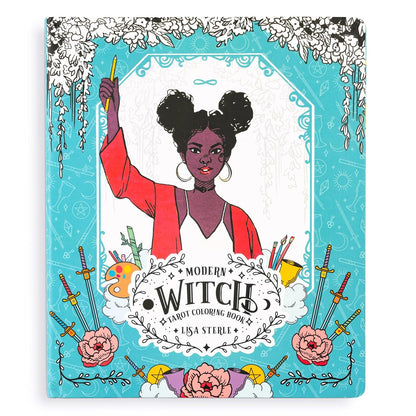 Modern Witch Tarot Coloring Book, by Lisa Sterle