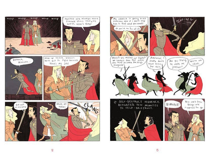 Nimona graphic novel YA fantasy, ND Stevenson anniversary edition, YA comics and graphic novels, queer-friendly graphic novels, fantasy shapeshifter story, humorous fantasy comic, HarperCollins young adult books, villain and sidekick adventure, limited edition Nimona paperback, bestselling YA graphic novels, webcomic adaptation book, Rogue & Rye book collection, LGBTQ+ inclusive fantasy stories, witty irreverent graphic novels, gift-worthy fantasy books