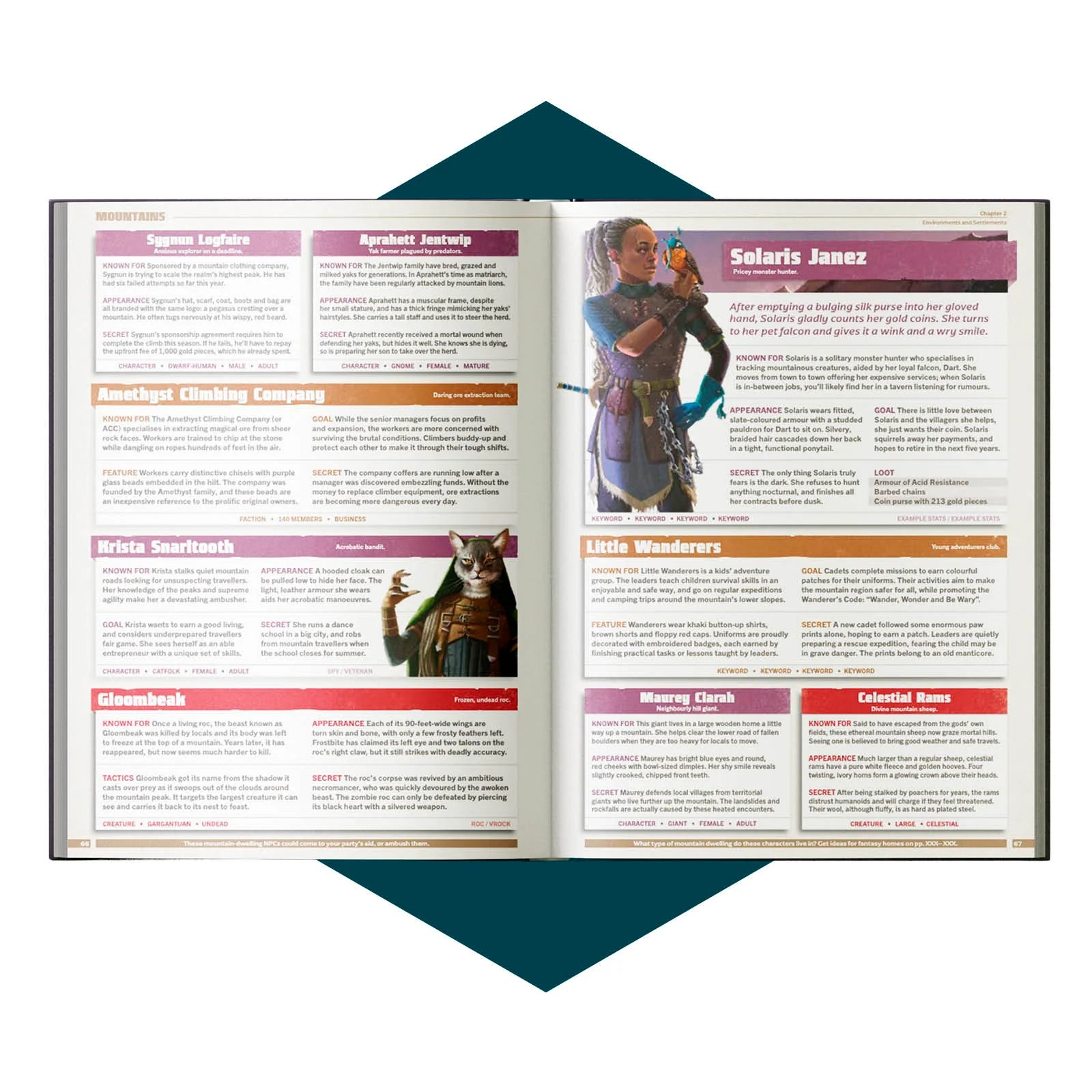 No Place Like Homebrew tabletop RPG worldbuilding book for Dungeons and Dragons. Worldbuilding tools for campaign creation by Roll and Play Press for game masters featuring ready-to-use towns, settlements, monsters, factions, and NPC ideas and encounters for D&D campaigns. 