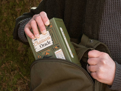 Outdoors Oracle deck, nature oracle cards, storytelling oracle deck, introspection card deck, Portland illustrators, A Nature Unknown, narrative journal deck, wilderness oracle, unique gift for nature lovers, indie oracle deck, Oregon makers