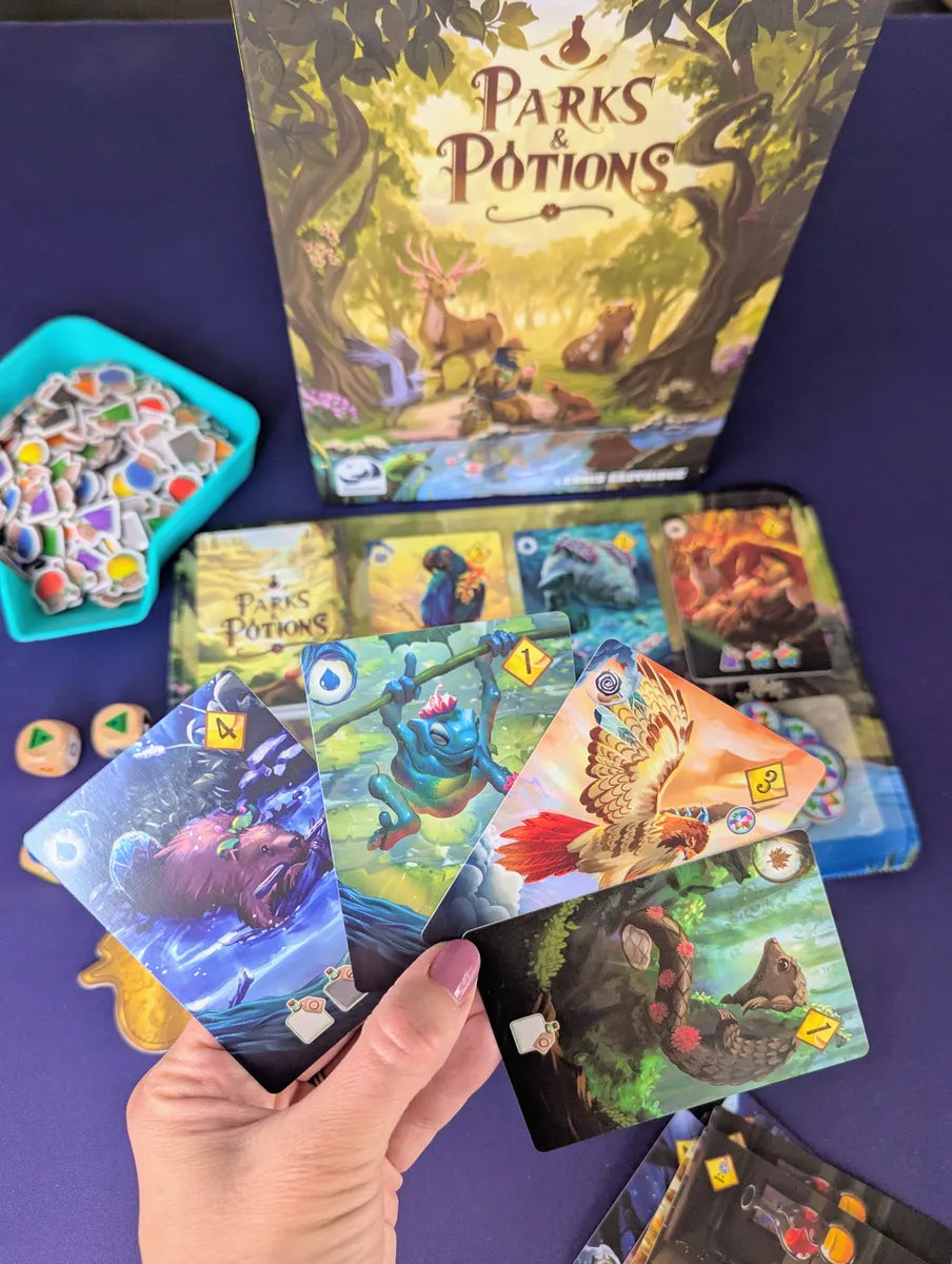 Parks & Potions -Potion Crafting Dice Game (1–5 Players)