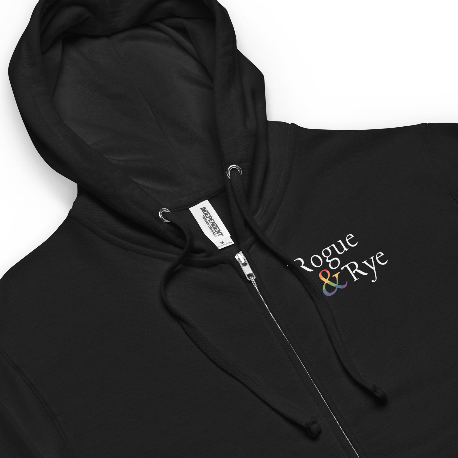 Pride zip hoodie, LGBTQIA+ sweatshirt, queer pride hoodie, bold message hoodie, support love sweatshirt, rainbow pride apparel, gender-neutral pride clothing, activist hoodie, solidarity apparel, LGBTQ rights gear, ally pride wear, expressive hoodie, fleece zip-up, jersey-lined hood, cotton face hoodie, durable sweatshirt, cozy pride wear, ethically made hoodie, made-to-order gear, Outright International, inclusive fashion brand.