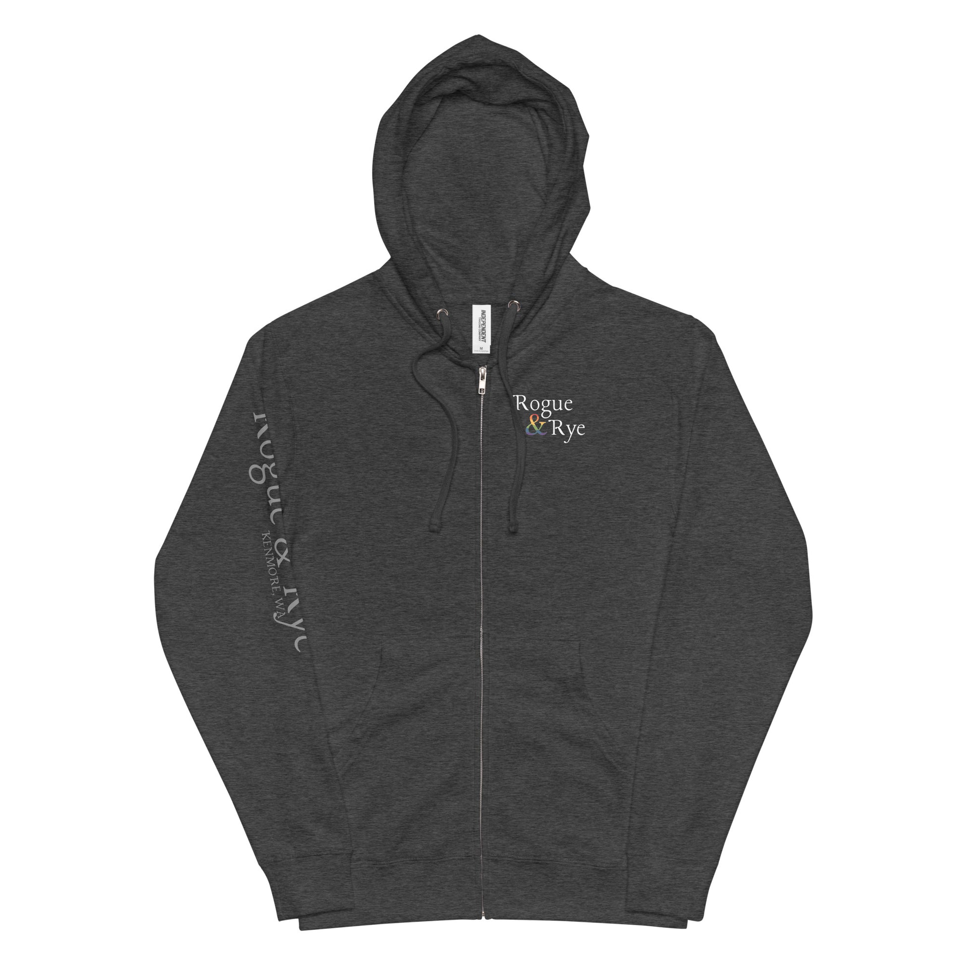 Pride zip hoodie, LGBTQIA+ sweatshirt, queer pride hoodie, bold message hoodie, support love sweatshirt, rainbow pride apparel, gender-neutral pride clothing, activist hoodie, solidarity apparel, LGBTQ rights gear, ally pride wear, expressive hoodie, fleece zip-up, jersey-lined hood, cotton face hoodie, durable sweatshirt, cozy pride wear, ethically made hoodie, made-to-order gear, Outright International, inclusive fashion brand.