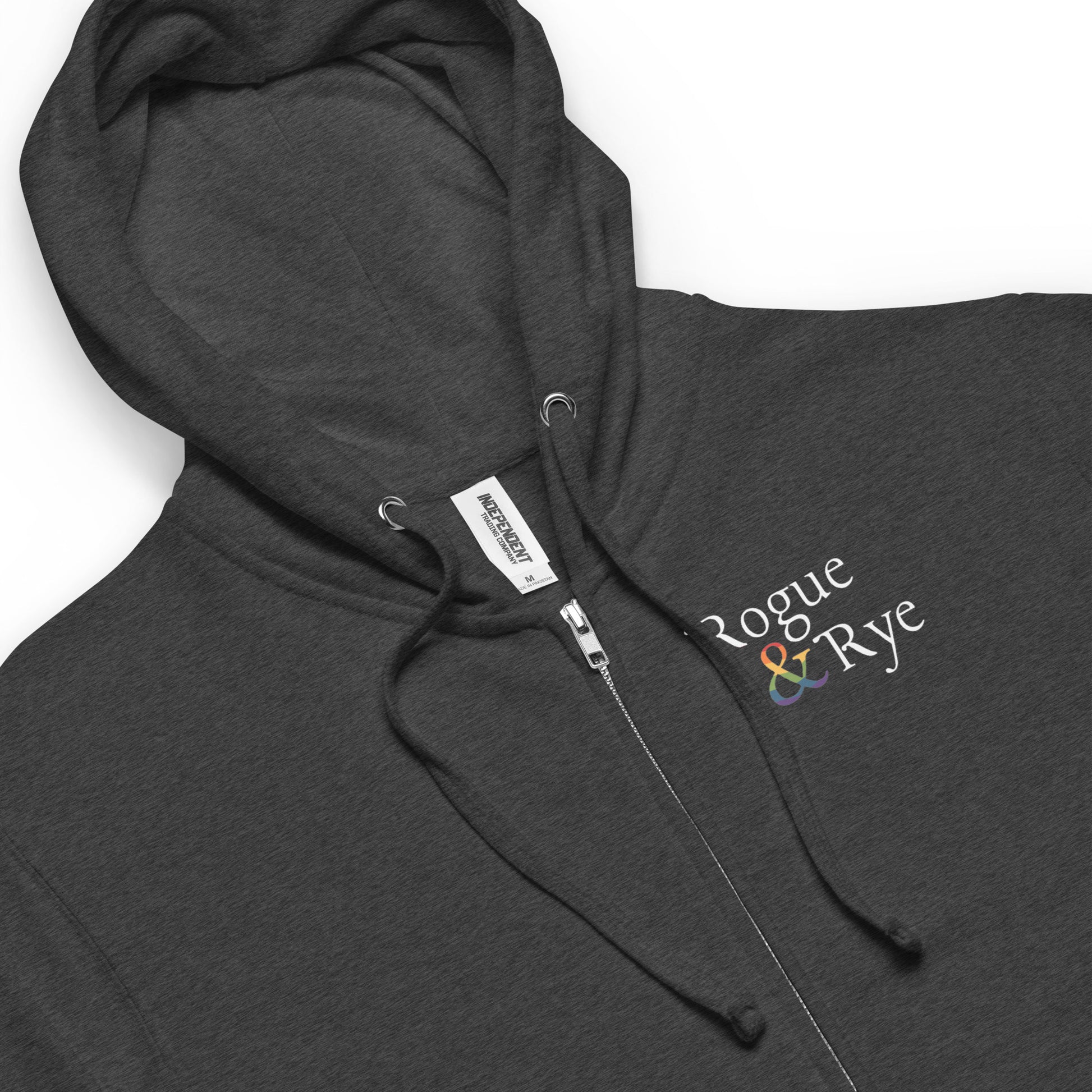 Pride zip hoodie, LGBTQIA+ sweatshirt, queer pride hoodie, bold message hoodie, support love sweatshirt, rainbow pride apparel, gender-neutral pride clothing, activist hoodie, solidarity apparel, LGBTQ rights gear, ally pride wear, expressive hoodie, fleece zip-up, jersey-lined hood, cotton face hoodie, durable sweatshirt, cozy pride wear, ethically made hoodie, made-to-order gear, Outright International, inclusive fashion brand.