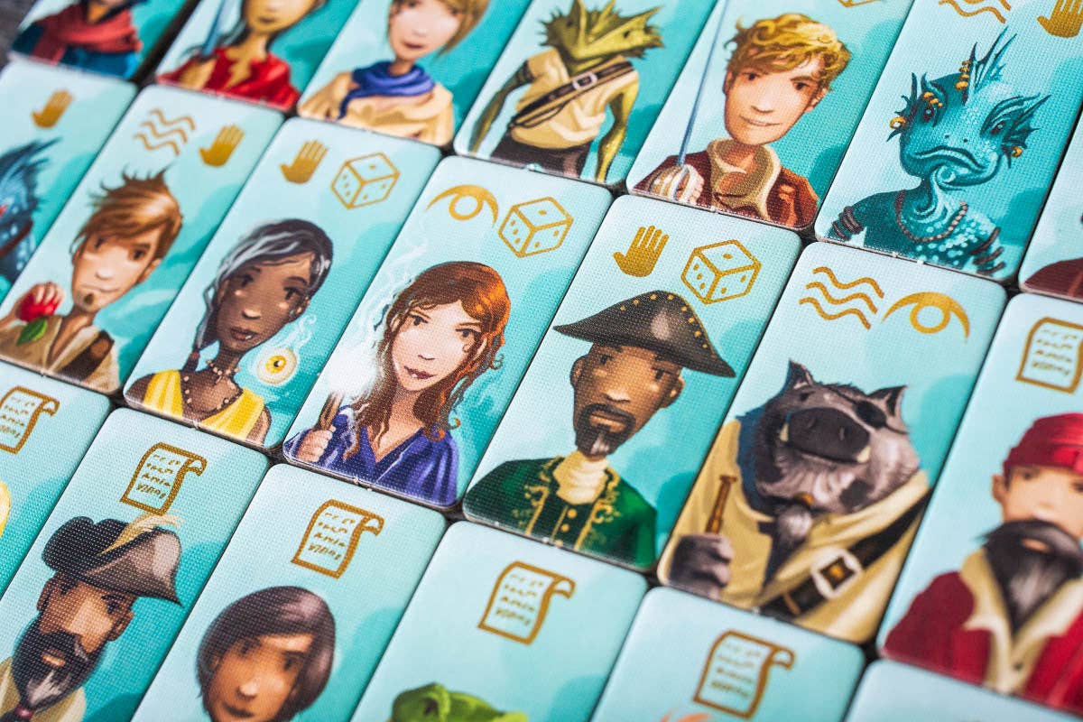 Islebound Emerald Edition, Islebound board game, Red Raven Games Islebound, World of Arzium board game, Ryan Laukat game, sea faring strategy board game, nautical fantasy board game, archipelago board game, pirates and sea monsters board game, trade build invade board game, island town strategy game, capital city building board game, crew hiring board game, emerald resource board game, revised building deck Emerald Edition, 2 to 4 player strategy game, 30 minute strategy board game, fantasy adventure strate