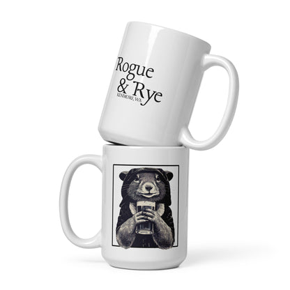 rogue squirrel mug, Rogue & Rye coffee mug, mischievous dnd mug, fantasy squirrel drinkware, tabletop rpg coffee cup, dishwasher safe dnd mug, microwave safe rogue mug, dnd character mug, adventure-themed ceramic mug