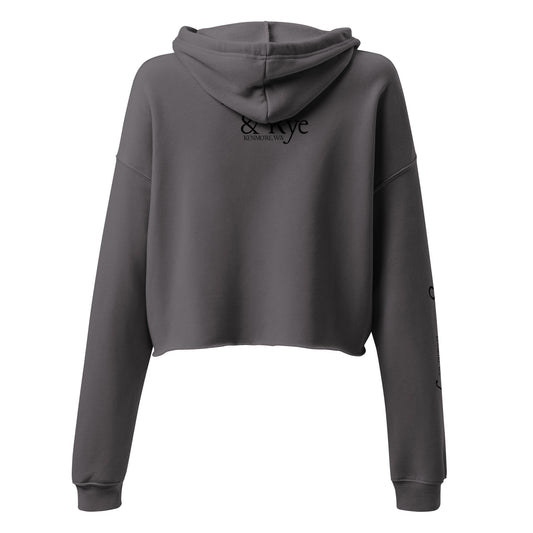 rogue crop hoodie, RPG crop sweatshirt, D&D inspired fashion, fantasy gamer hoodie, cropped nerdy hoodie, Rogue & Rye clothing, stylish RPG apparel, cotton poly fleece hoodie, casual fantasy top, raw hem hoodie