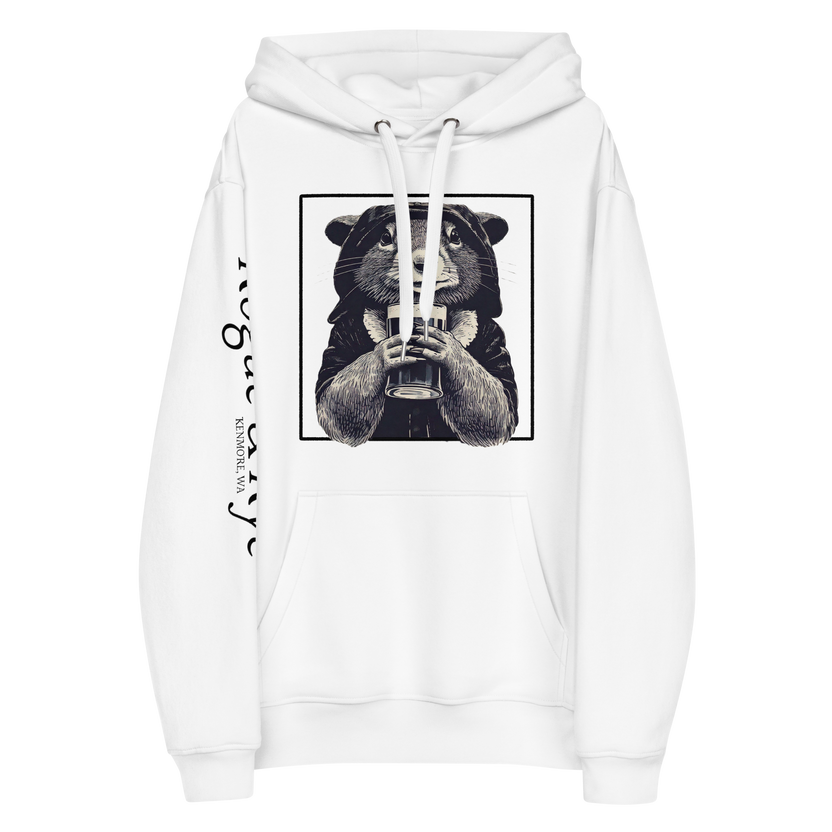 Rogue hoodie, eco-friendly RPG hoodie, organic cotton gamer hoodie, recycled streetwear, D&D rogue apparel, unisex fantasy hoodie, mischievous RPG hoodie, Rogue & Rye clothing, sustainable nerd fashion, cozy adventure hoodie