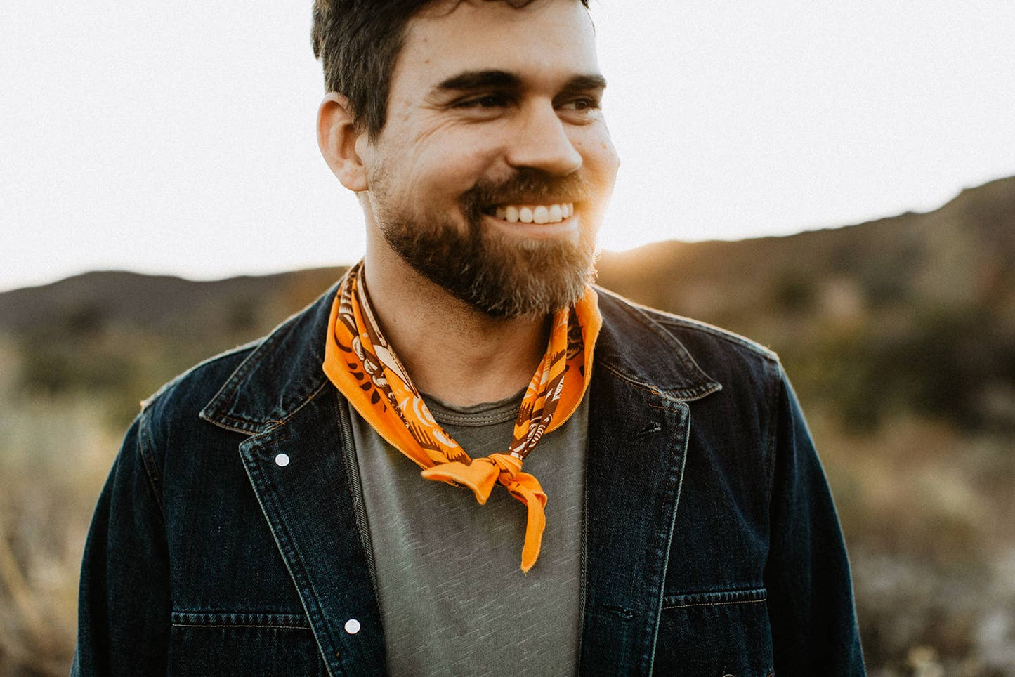 The Free Spirit Bandana by Bandits Bandanas features original artwork by Sam Dunn and is crafted from GOTS-certified, sustainably sourced organic cotton. Fair Trade Certified and ultra-soft, this 21" × 21" bandana is designed for everyday wear—styled at the neck, in the hair, or tied to a favorite bag. Each purchase gives back, with 10% of proceeds supporting Parkinson’s UK, making it a meaningful, artist-driven accessory designed to be lived in.