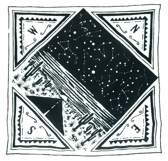 The Freedom Is… Bandana by Bandits Bandanas features original artwork by Francesco Colombo (IVO Works) and is crafted from GOTS-certified, sustainably sourced organic cotton. Fair Trade Certified and ultra-soft, this 21" × 21" bandana is designed for everyday wear—styled at the neck, in the hair, or tied to a favorite bag. Each purchase gives back, with 10% of proceeds supporting Greenpeace, making it a meaningful, artist-driven accessory designed to be lived in.