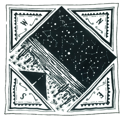The Freedom Is… Bandana by Bandits Bandanas features original artwork by Francesco Colombo (IVO Works) and is crafted from GOTS-certified, sustainably sourced organic cotton. Fair Trade Certified and ultra-soft, this 21" × 21" bandana is designed for everyday wear—styled at the neck, in the hair, or tied to a favorite bag. Each purchase gives back, with 10% of proceeds supporting Greenpeace, making it a meaningful, artist-driven accessory designed to be lived in.
