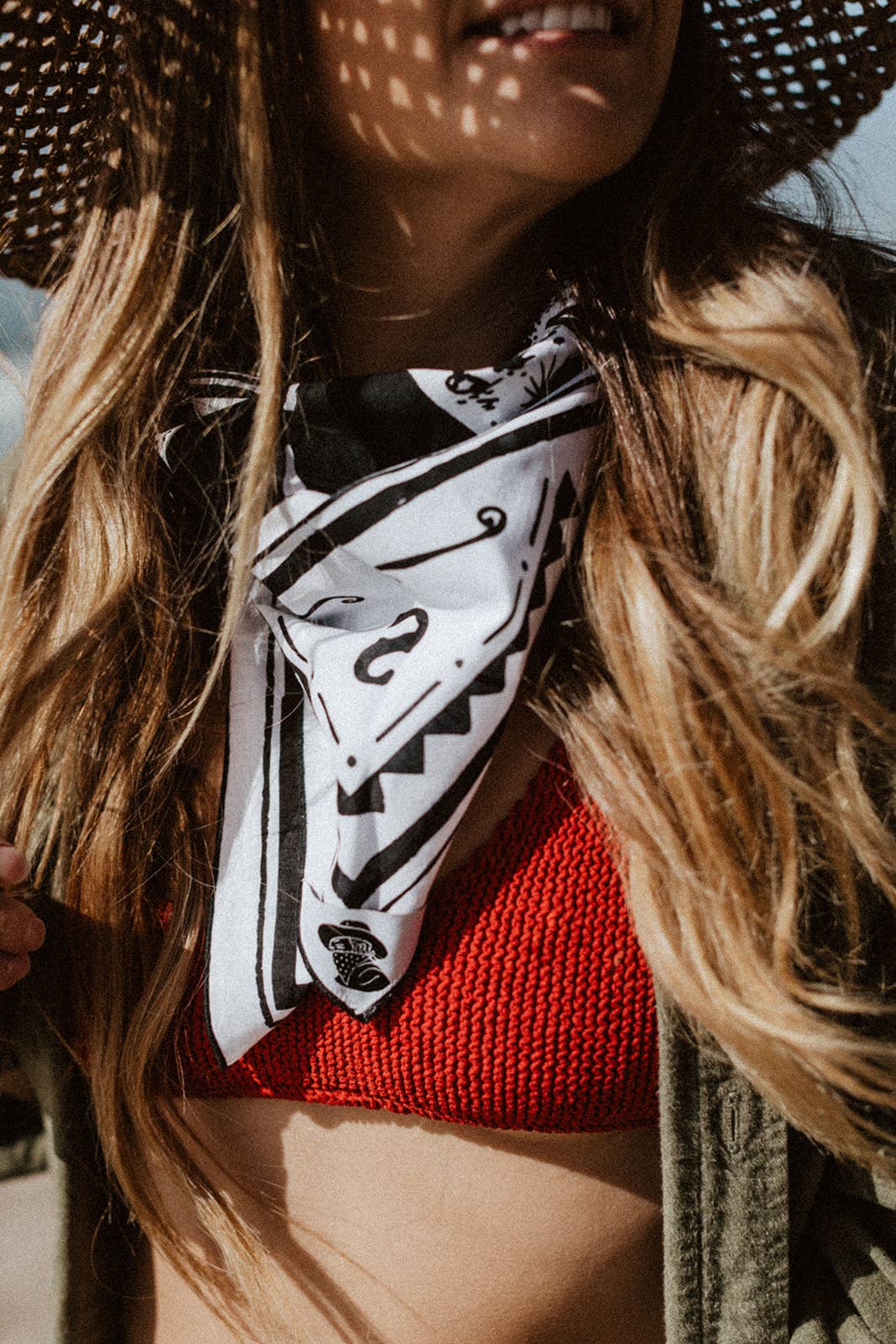 The Freedom Is… Bandana by Bandits Bandanas features original artwork by Francesco Colombo (IVO Works) and is crafted from GOTS-certified, sustainably sourced organic cotton. Fair Trade Certified and ultra-soft, this 21" × 21" bandana is designed for everyday wear—styled at the neck, in the hair, or tied to a favorite bag. Each purchase gives back, with 10% of proceeds supporting Greenpeace, making it a meaningful, artist-driven accessory designed to be lived in.