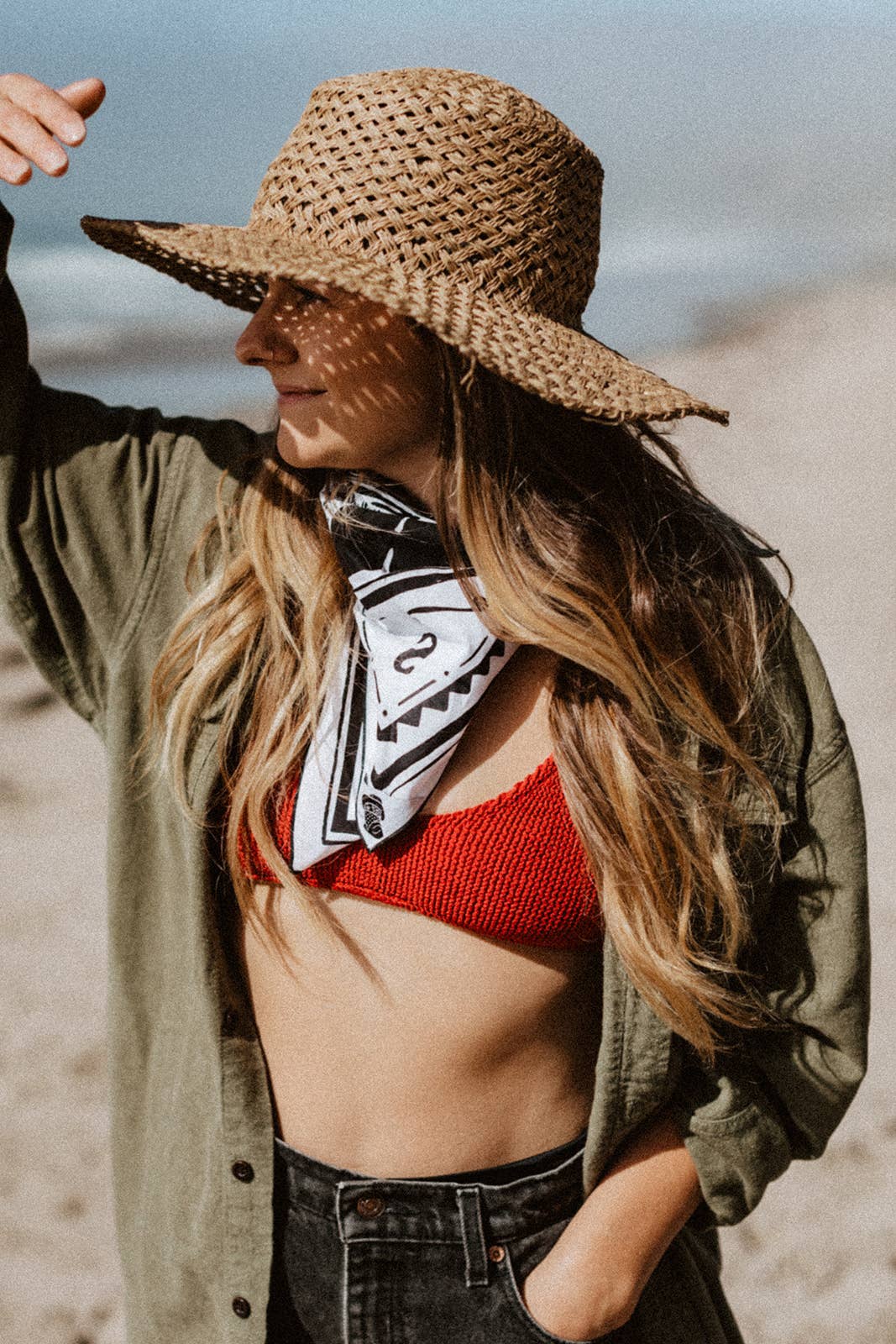 The Freedom Is… Bandana by Bandits Bandanas features original artwork by Francesco Colombo (IVO Works) and is crafted from GOTS-certified, sustainably sourced organic cotton. Fair Trade Certified and ultra-soft, this 21" × 21" bandana is designed for everyday wear—styled at the neck, in the hair, or tied to a favorite bag. Each purchase gives back, with 10% of proceeds supporting Greenpeace, making it a meaningful, artist-driven accessory designed to be lived in.