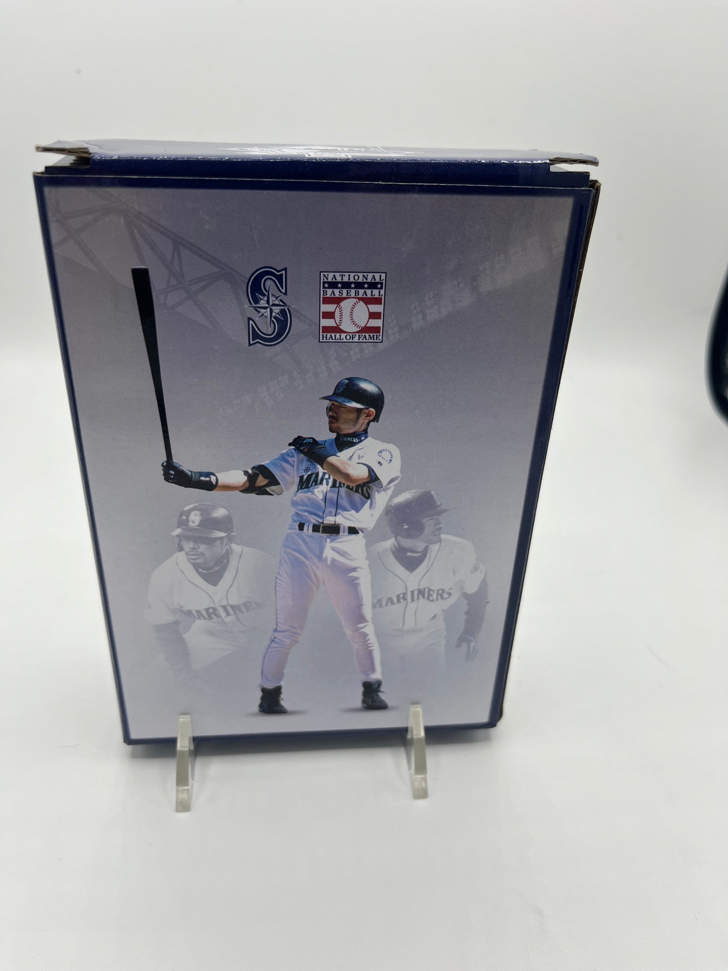 Ichiro Suzuki Hall of Fame 2025 replica plaque with a classic bronze-look finish, produced by BDA Sports for Seattle Mariners fans and collectors.