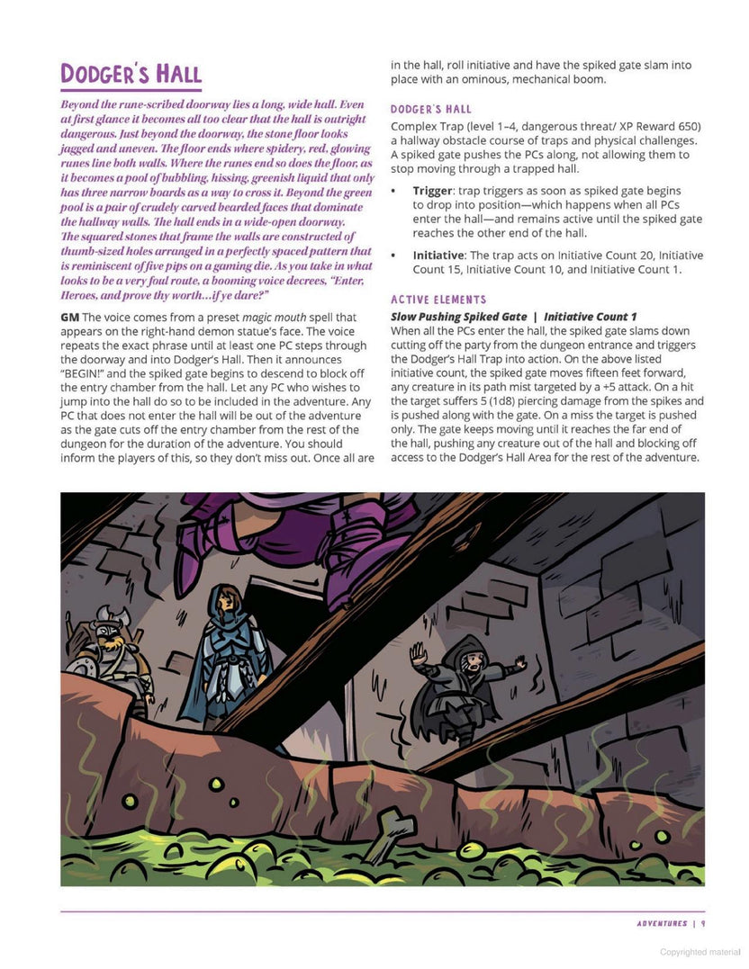 Rolled & Told Volume 1, 5E compatible one-shots, beginner D&D adventures, pick-up-and-play campaigns, comic RPG adventures, ready-to-play D&D, dungeon master starter book, Rolled & Told RPG series, E.L. Thomas RPG