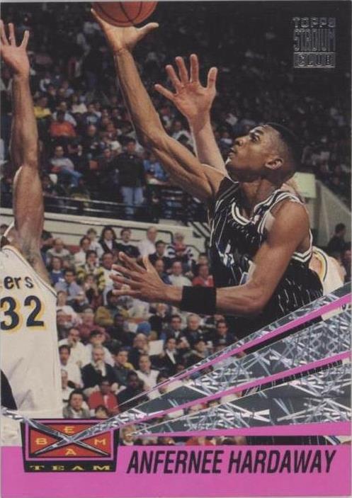 Topps 1993-94 Stadium Club Beam Team Anfernee Hardaway #23 (RC) Magic