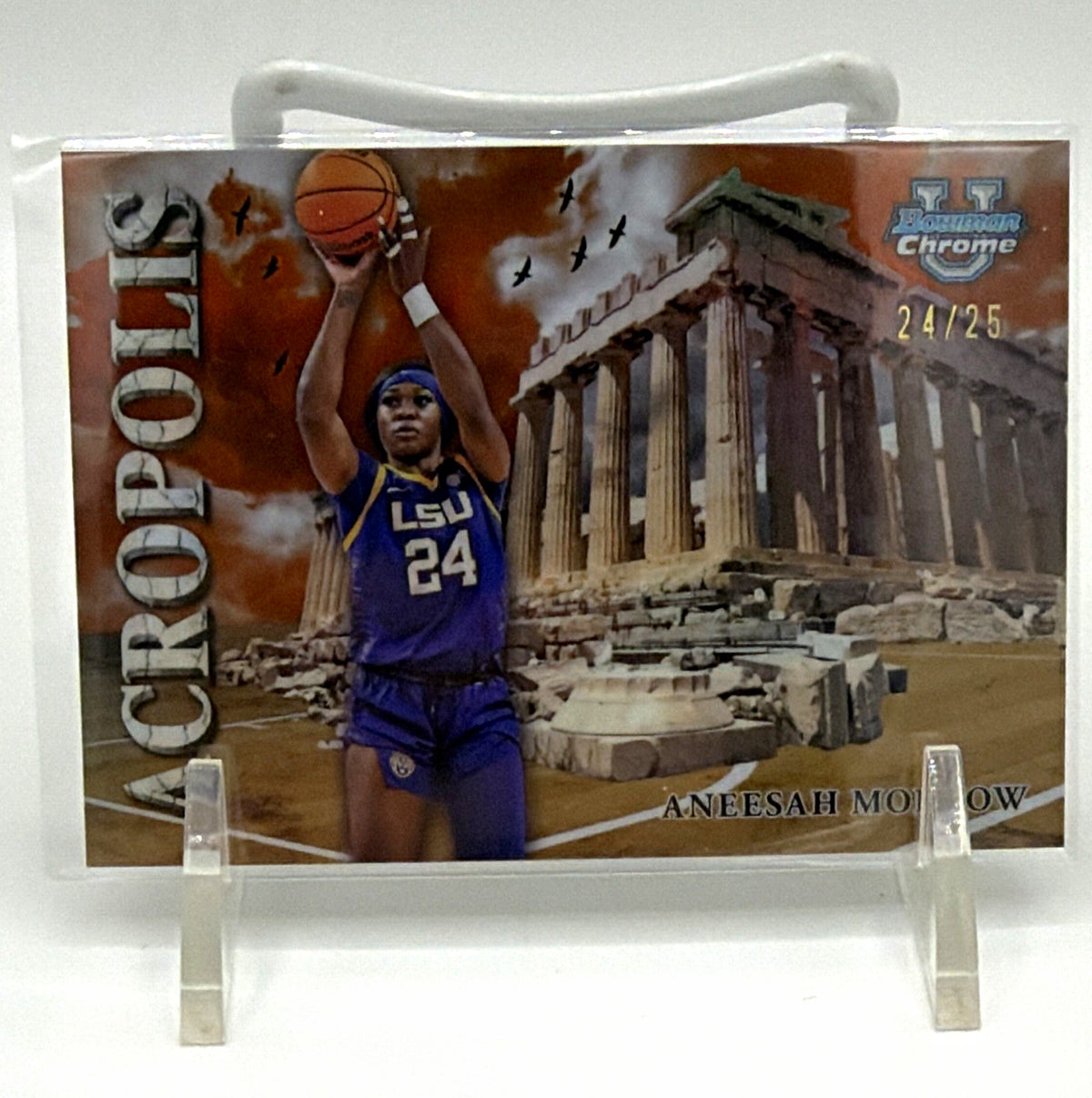 Topps 2024-25 Bowman U Chrome Aneesah Morrow Acropolis A-9 Orange 24/25 (RC)