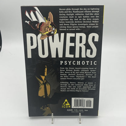 Powers, Vol. 9: Psychotic (v. 9) - Paperback By Brian Michael Bendis - GOOD