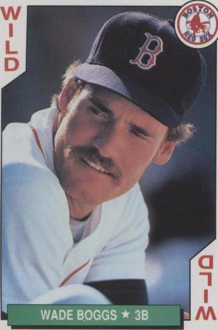 U.S. Playing Card Co. 1991 MLB All-Stars Wade Boggs #WB Red Sox Copyright Back