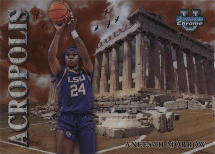 Topps 2024-25 Bowman U Chrome Aneesah Morrow Acropolis A-9 Orange 24/25 (RC)