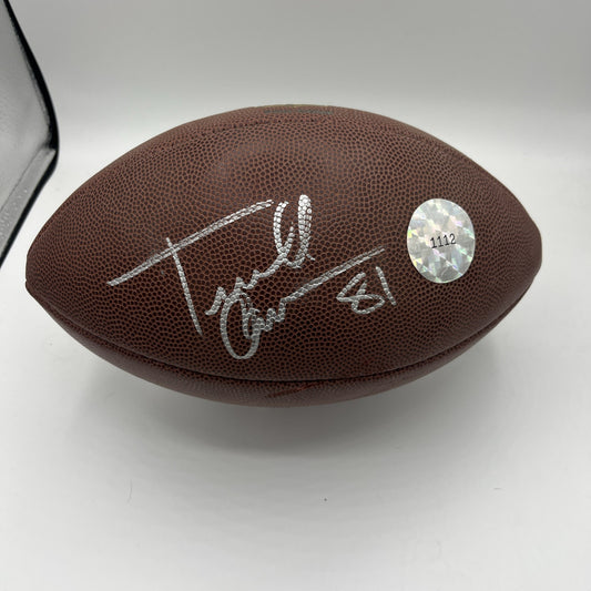 Terrell Owens #81 Signed Football Dallas Cowboys 