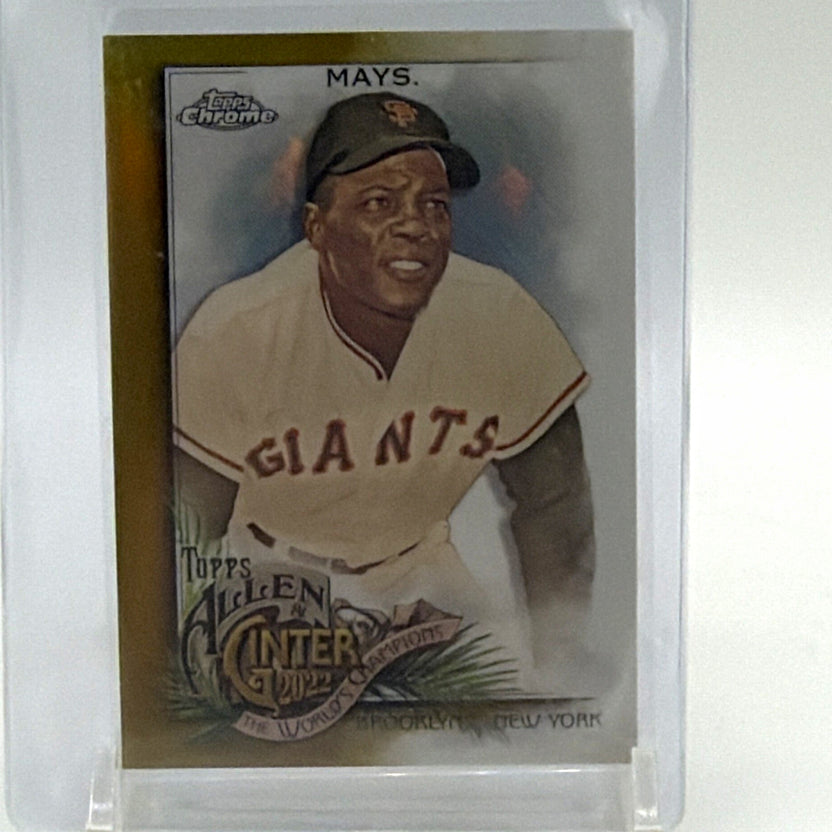Topps 2022 Allen & Ginter Chrome Willie Mays #64 40/50