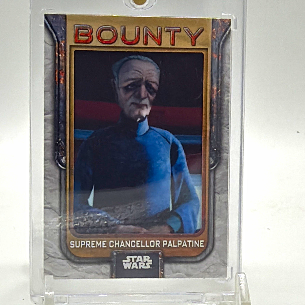 Topps 2012 Star Wars Bounty Patch Supreme Chancellor Palpatine PB-SCP 033/199