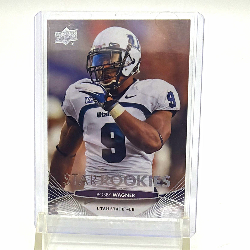 Upper Deck 2012 Star Rookies Bobby Wagner #101 Rookie Utah State Aggies Card