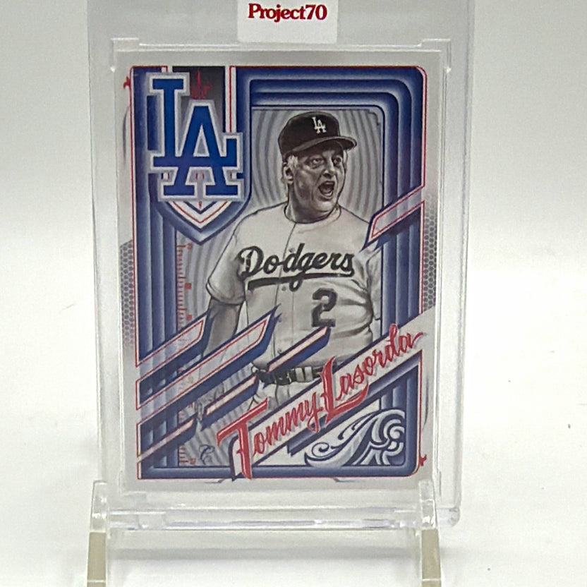 Topps 2021 Project 70 Tommy Lasorda #5 Los Angeles Dodgers Baseball Card