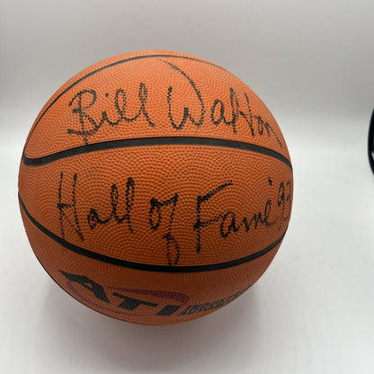 Bill Walton Autographed Spalding Indoor/Outdoor Basketball Hall Of Fame