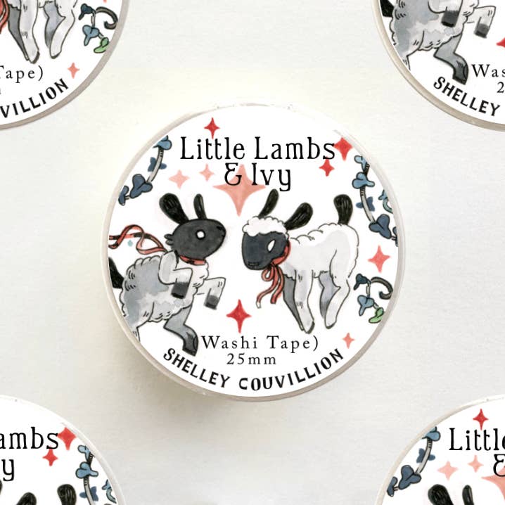Little Lambs and Ivy Washi Tape by Shelley Couvillion