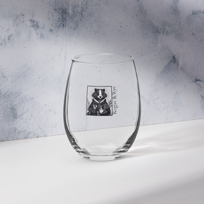 The Cleric Stemless Wine Glass