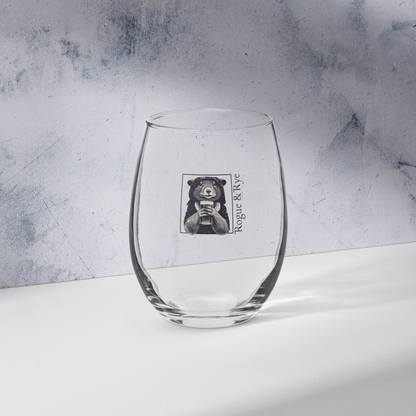 The Rogue Stemless Wine Glass