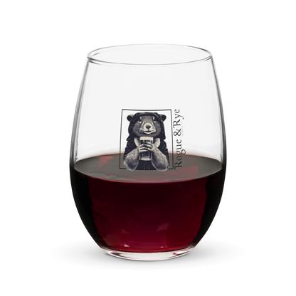 The Rogue Stemless Wine Glass