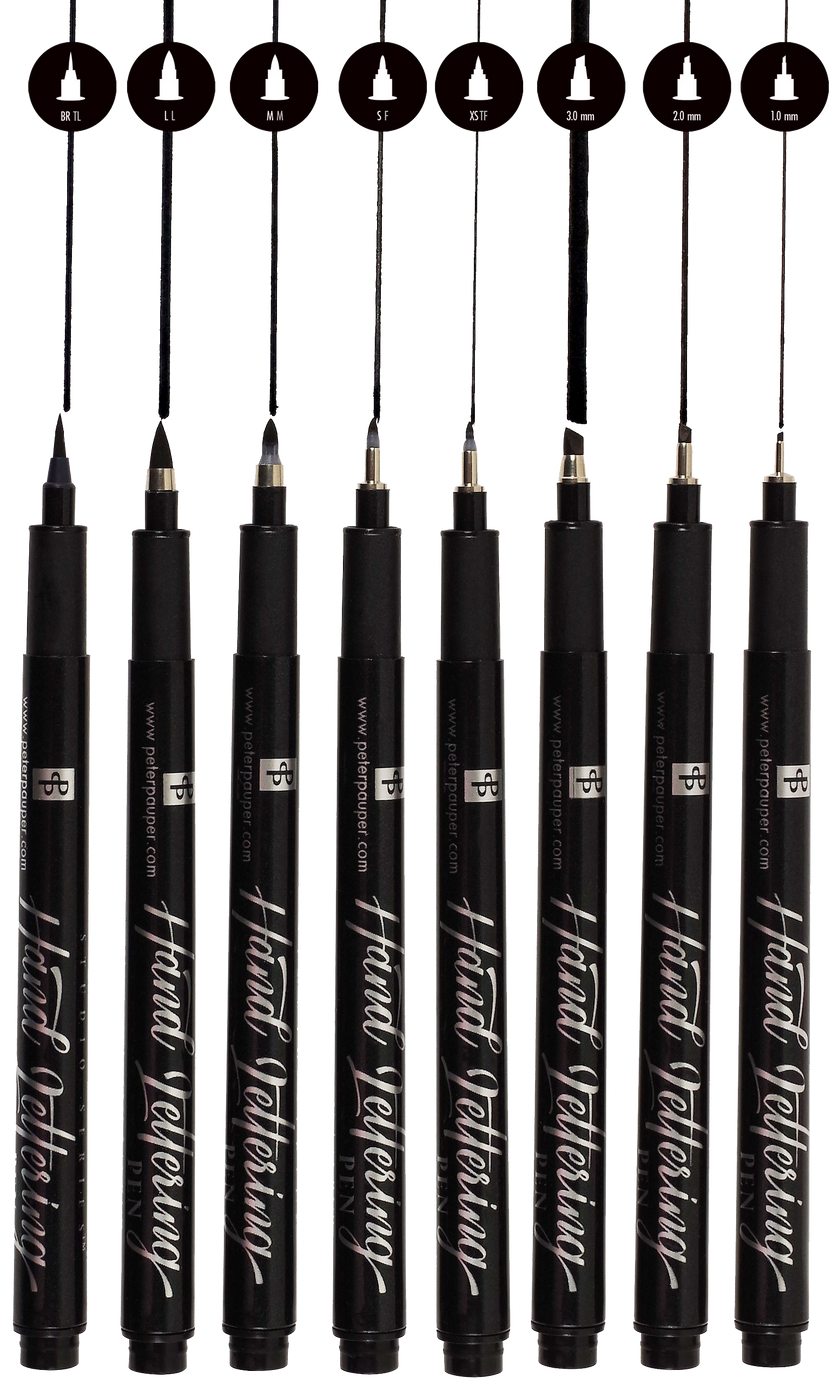 hand lettering pens set, brush pens for calligraphy, waterproof black ink pens, calligraphy pen set for beginners, studio series lettering tools, fine tip brush pens, fade-resistant art pens, acid-free black ink pens, drawing pens for planners, illustration pens for artists, brush calligraphy tools, journaling and hand lettering supplies
