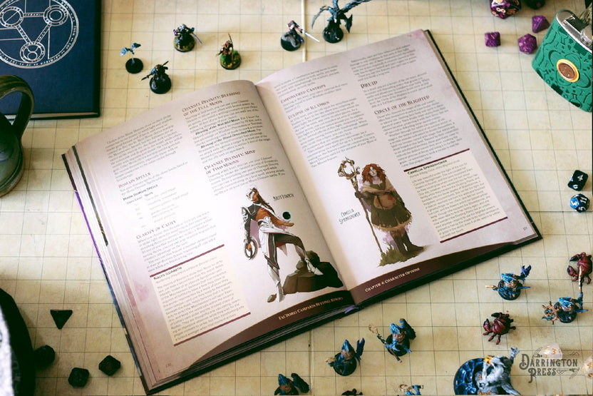 Tal’Dorei Campaign Setting Reborn, Critical Role campaign book, Tal’Dorei sourcebook, Darrington Press RPG guide, Matthew Mercer Tal’Dorei, Critical Role 5E setting, Tal’Dorei continent lore, fantasy RPG character options, Tal'Dorei locations and creatures, Tal'Dorei worldbuilding book, Exandria setting supplement, roleplaying game Tal'Dorei expansion