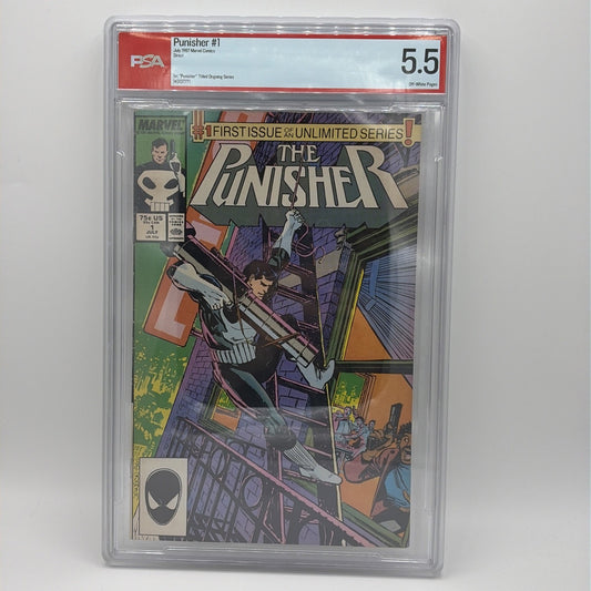 The Punisher #1 (Marvel Comics July 1987) PSA 5.5
