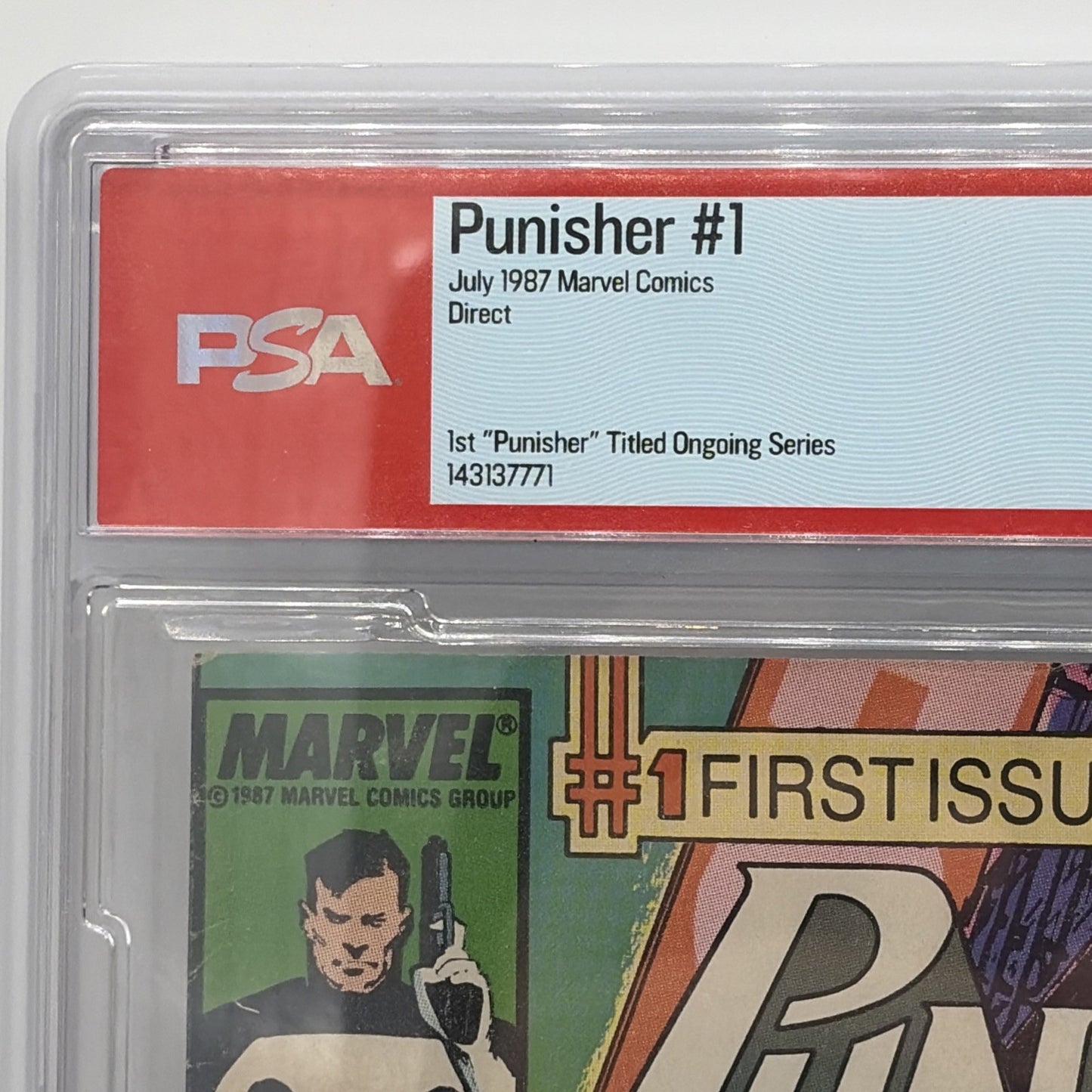 The Punisher #1 (Marvel Comics July 1987) PSA 5.5